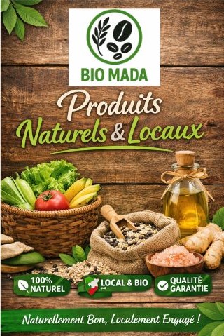 Produits et plats BIO MADA